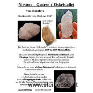 Nirvana Quarz - Eiskristall